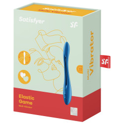 Satisfyer Multi-vibrateur Elastic Game Satisfyer Bleu